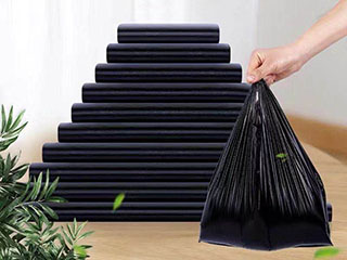 Plastic garbage bag